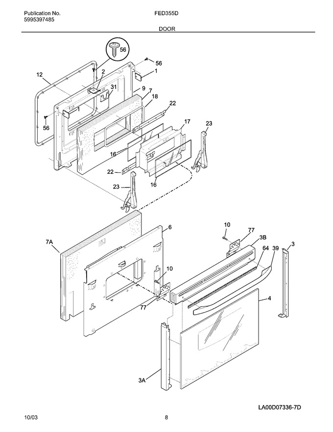 Diagram for FED355DBA