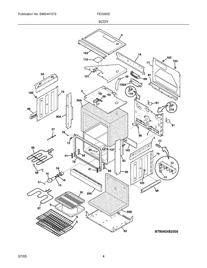 Diagram for FED355ESA