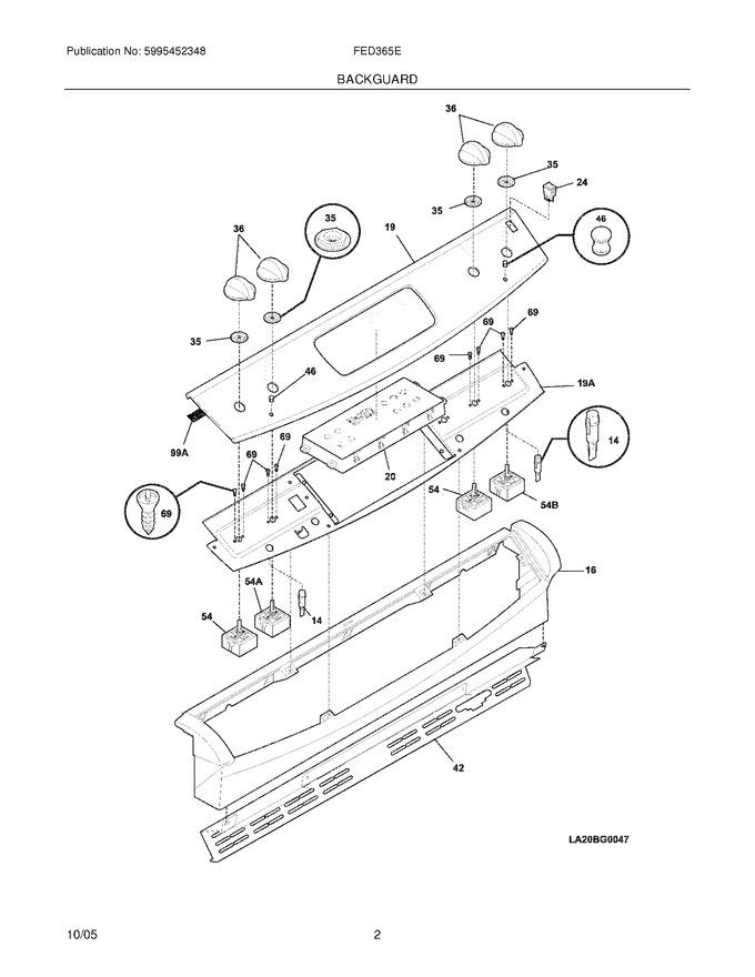 Diagram for FED365EQA