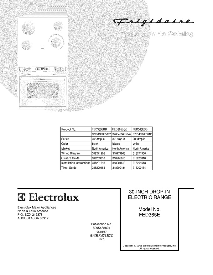 Diagram for FED365EQB