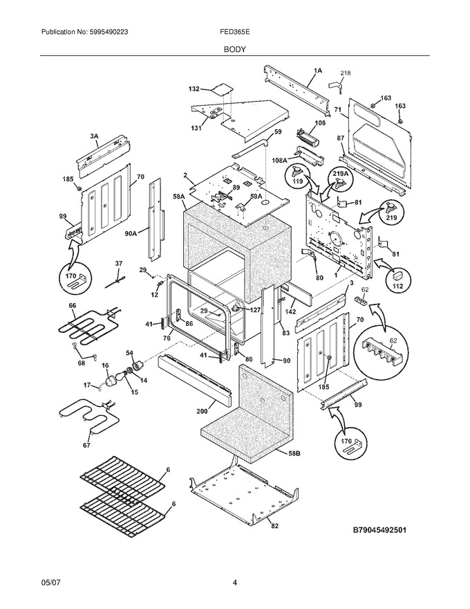 Diagram for FED365EQD