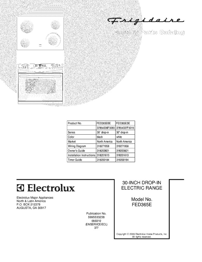 Diagram for FED365ESE