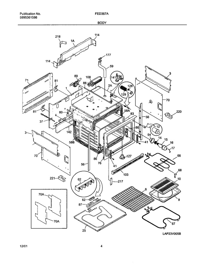 Diagram for FED367AQB