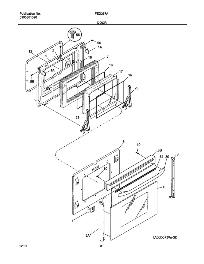 Diagram for FED367ASB
