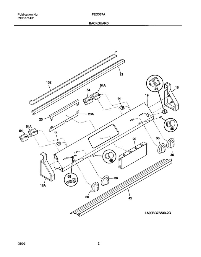 Diagram for FED367AQD