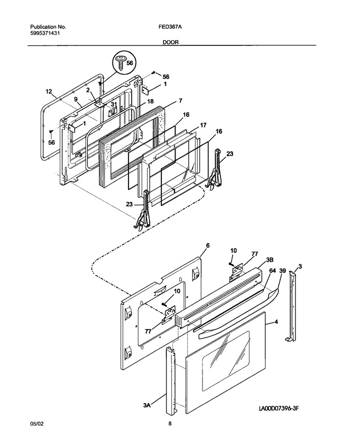 Diagram for FED367AQD