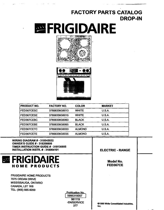 Diagram for FED367CESE