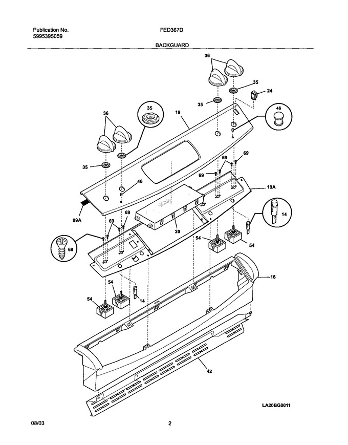 Diagram for FED367DSA