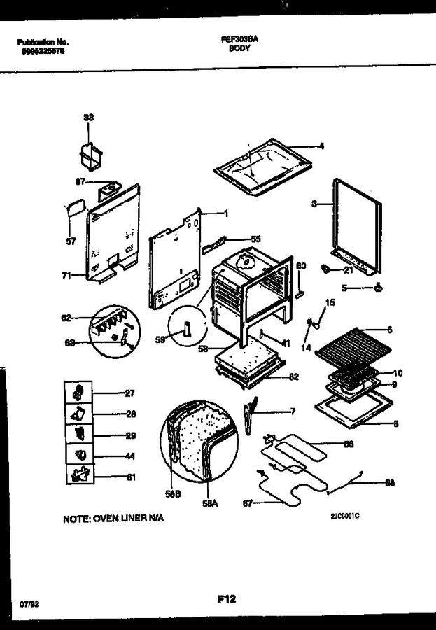 Diagram for FEF303BAWA