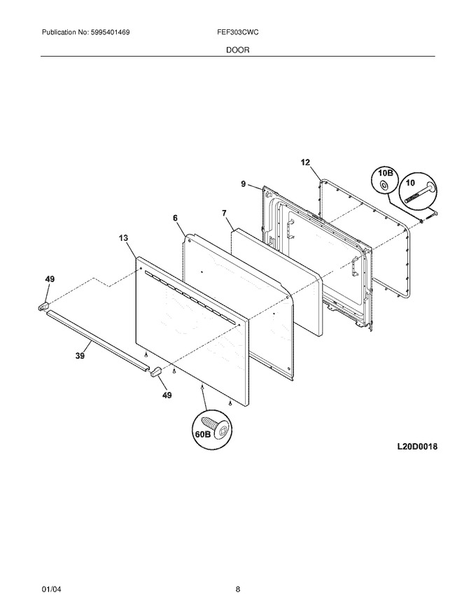 Diagram for FEF303CWC