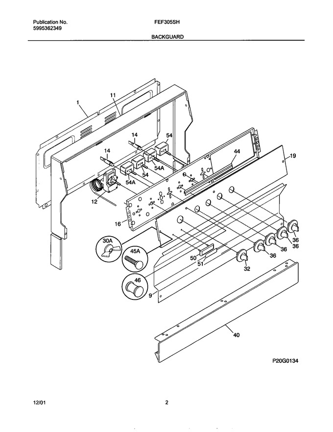 Diagram for FEF305SHDC