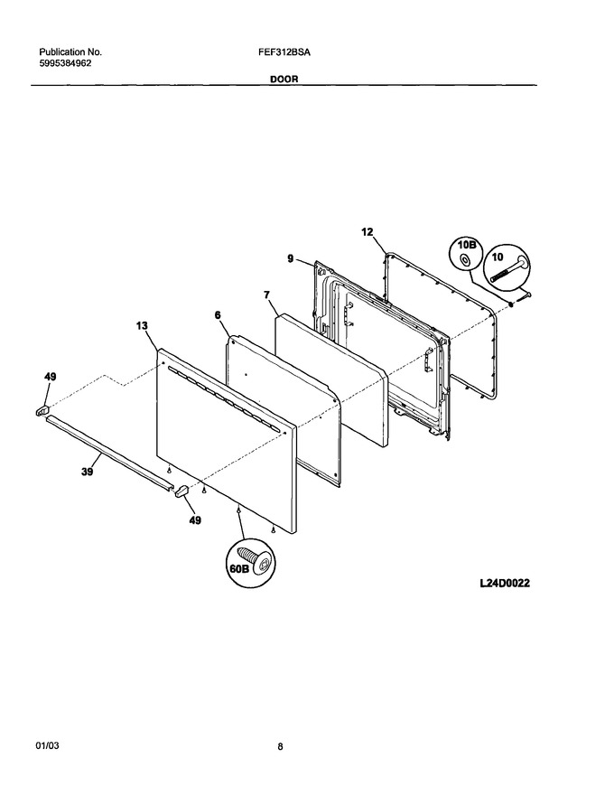 Diagram for FEF312BSA
