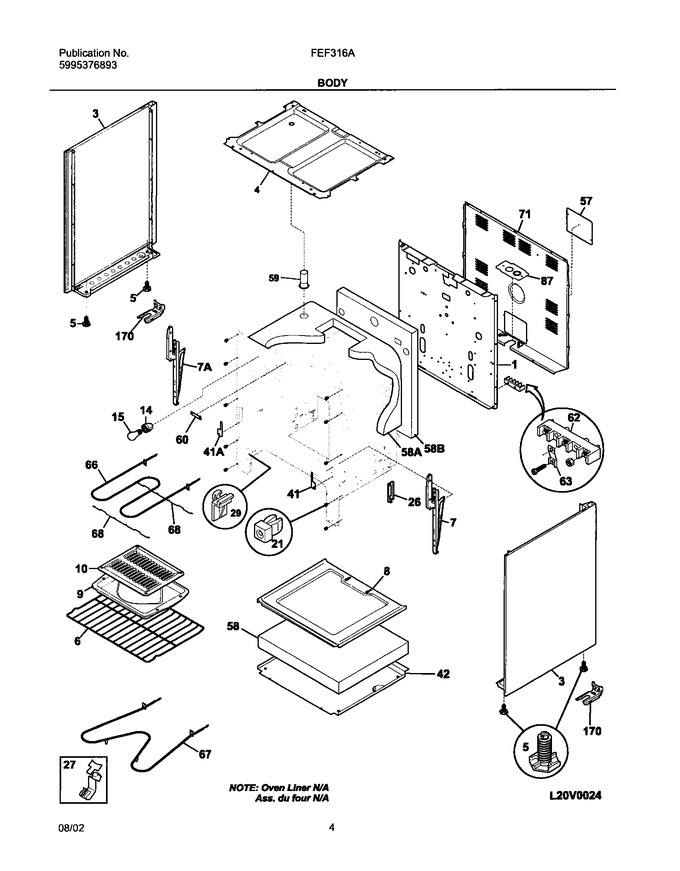 Diagram for FEF316ASB