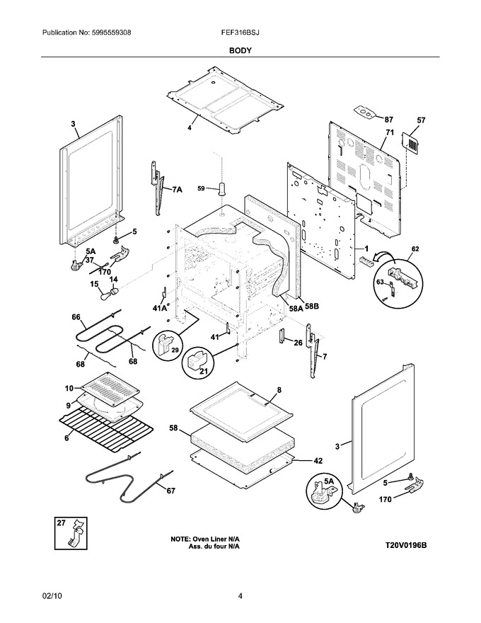 Diagram for FEF316BSJ