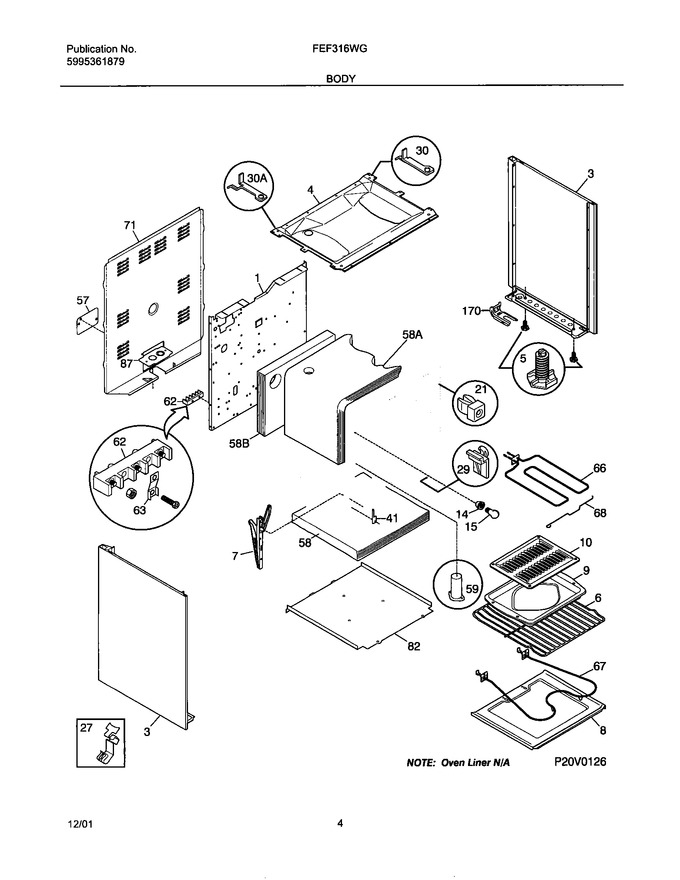 Diagram for FEF316WGSF