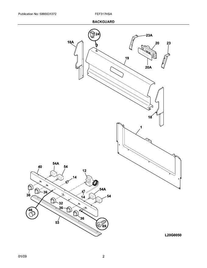 Diagram for FEF317HSA