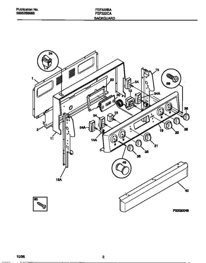 Diagram for FEF322BADG