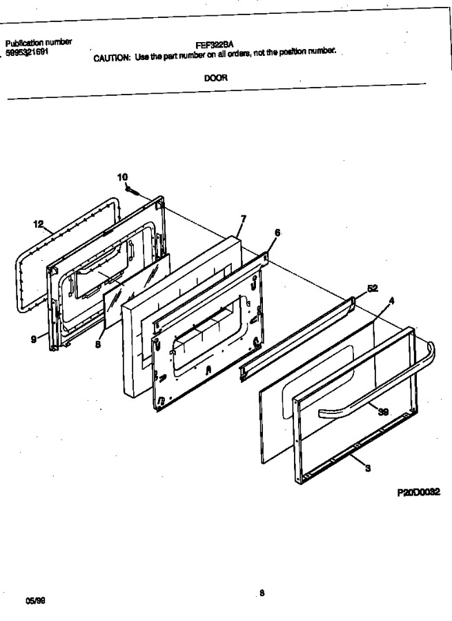 Diagram for FEF322BADM