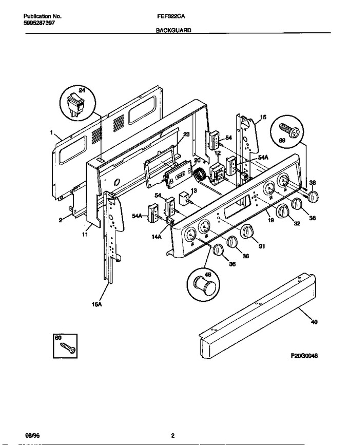 Diagram for FEF322CASG