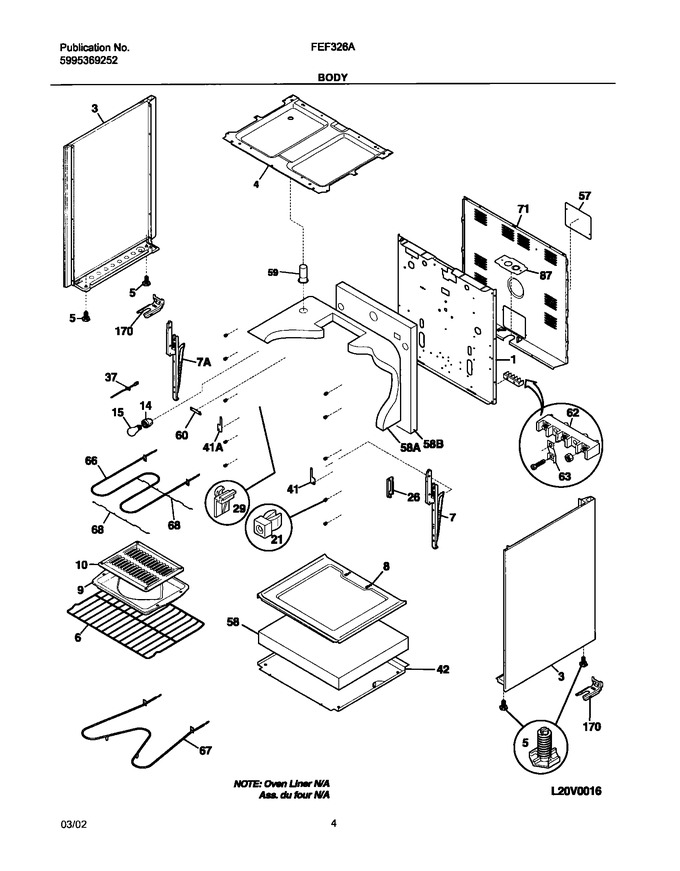 Diagram for FEF326AUB
