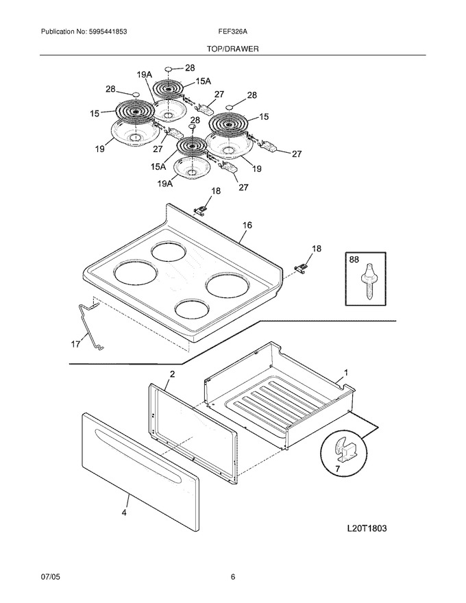 Diagram for FEF326ABL