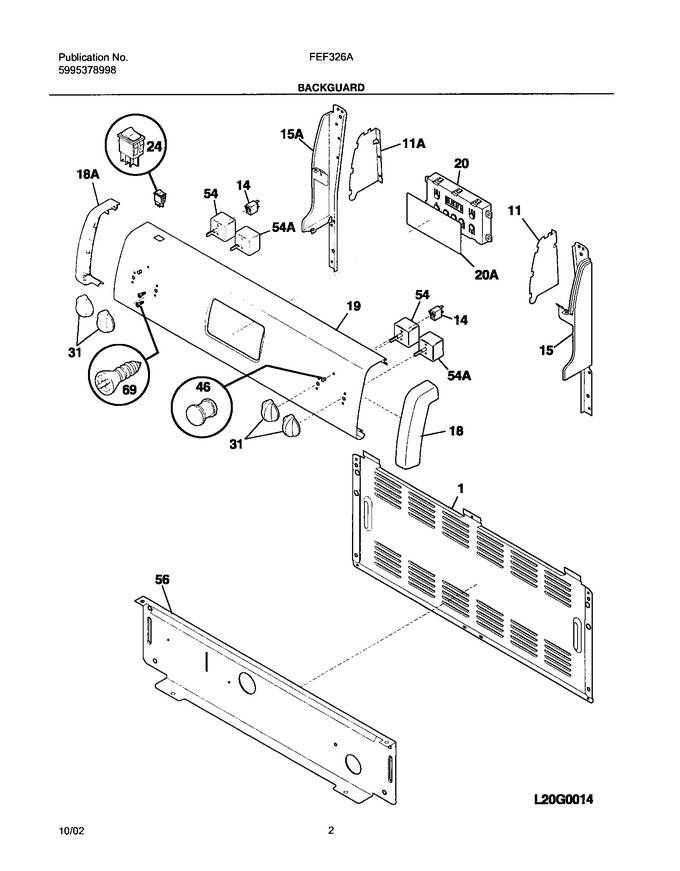 Diagram for FEF326ASD