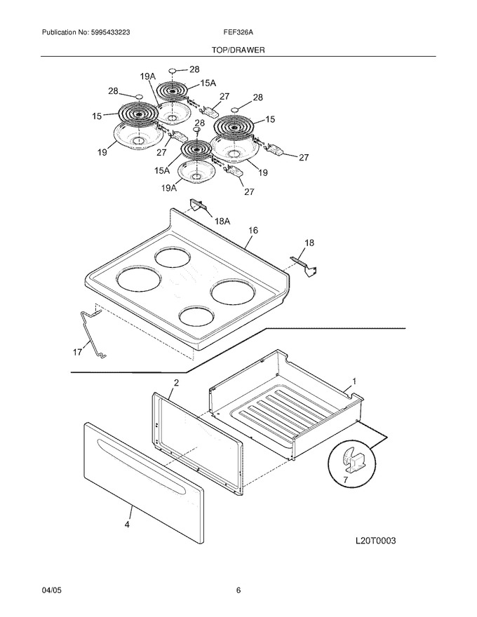 Diagram for FEF326AWJ