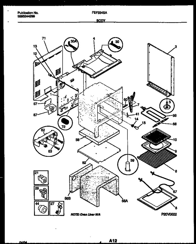 Diagram for FEF334SADA
