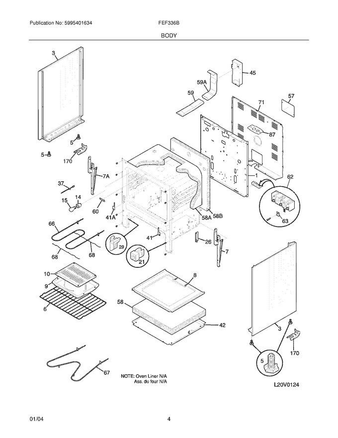 Diagram for FEF336BCF