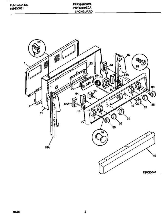 Diagram for FEF336BGWA