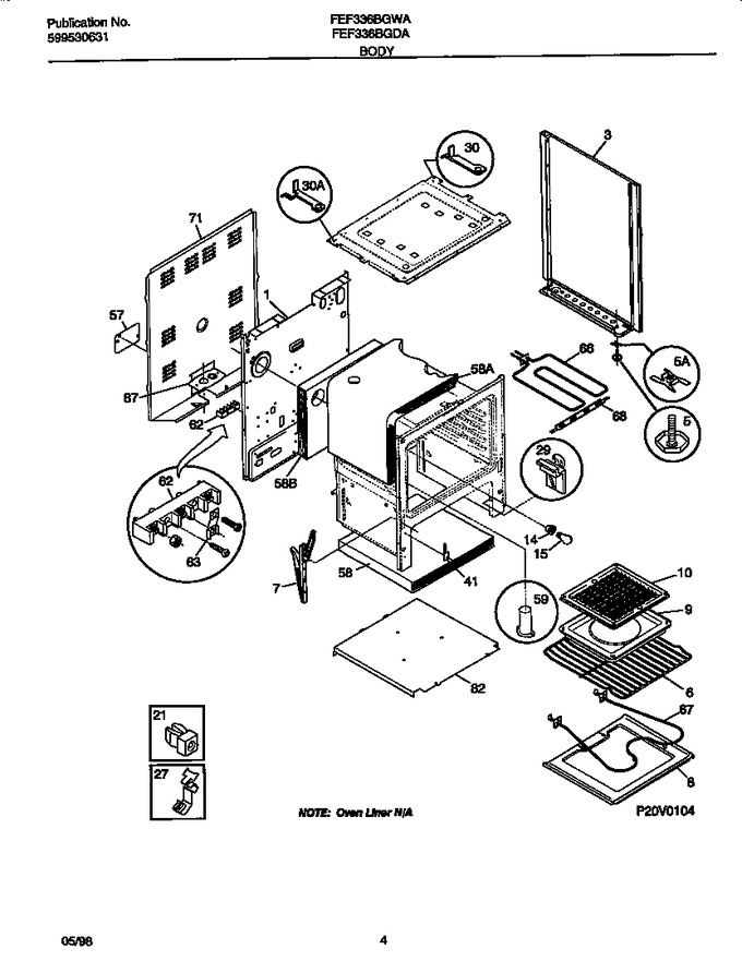 Diagram for FEF336BGWA