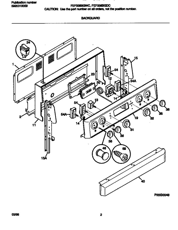 Diagram for FEF336BGWC