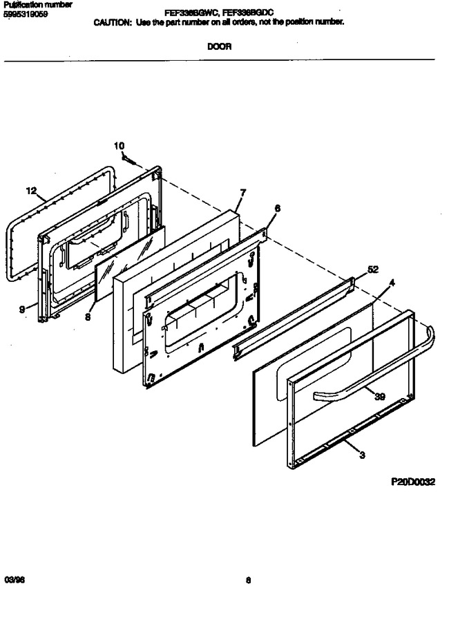 Diagram for FEF336BGWC