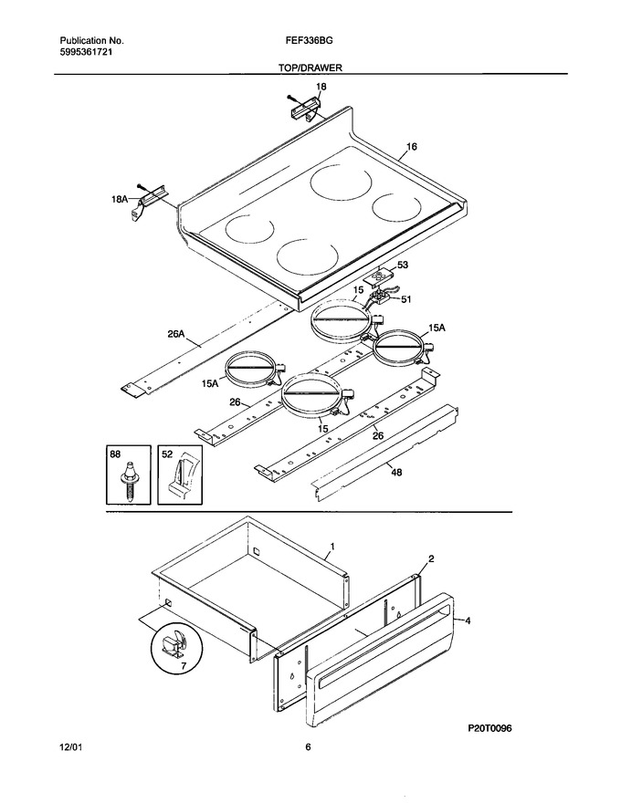 Diagram for FEF336BGWF