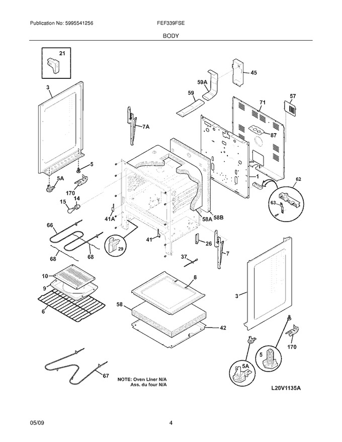 Diagram for FEF339FSE