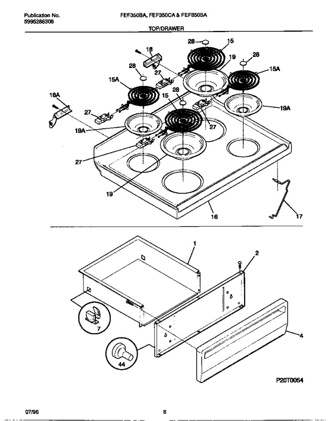 Diagram for FEF350CASG