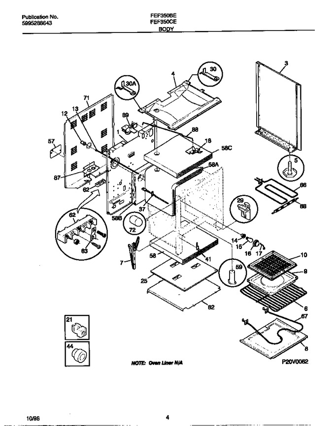 Diagram for FEF350CETB