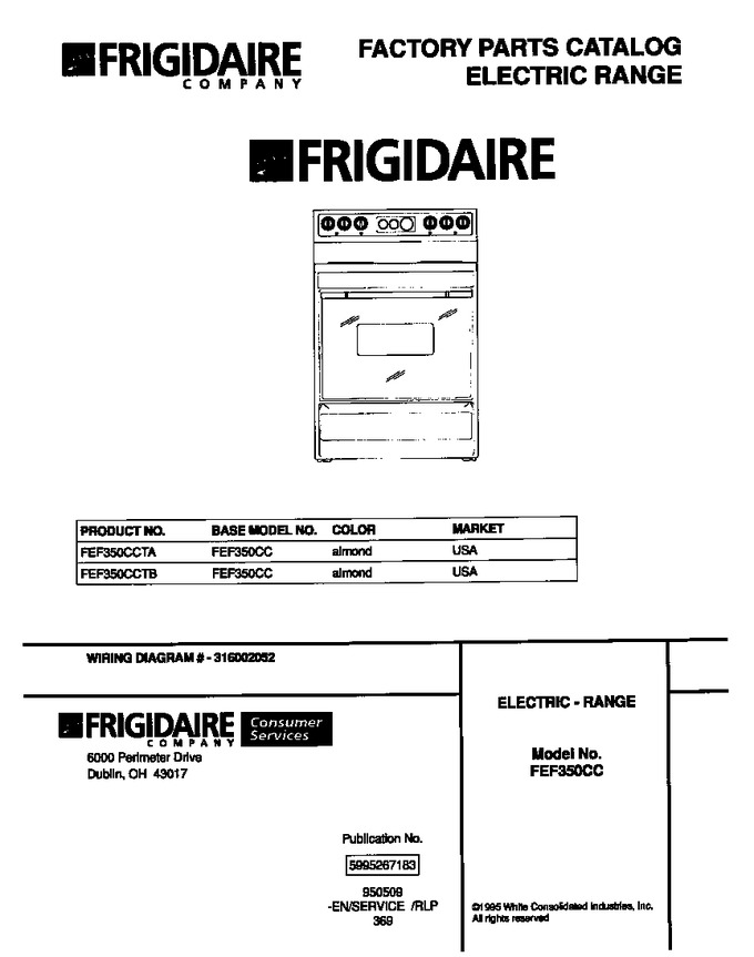 Diagram for FEF350CCTA