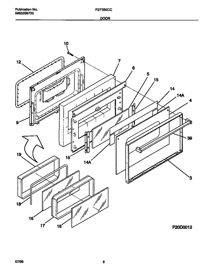 Diagram for FEF350CCTC