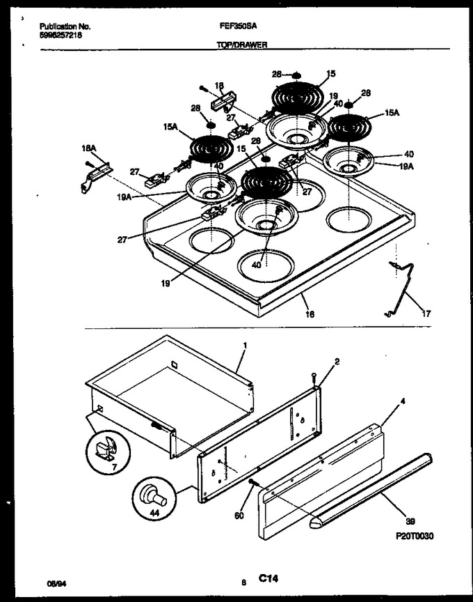 Diagram for FEF350SADB
