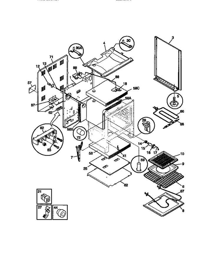Diagram for FEF350SAWD