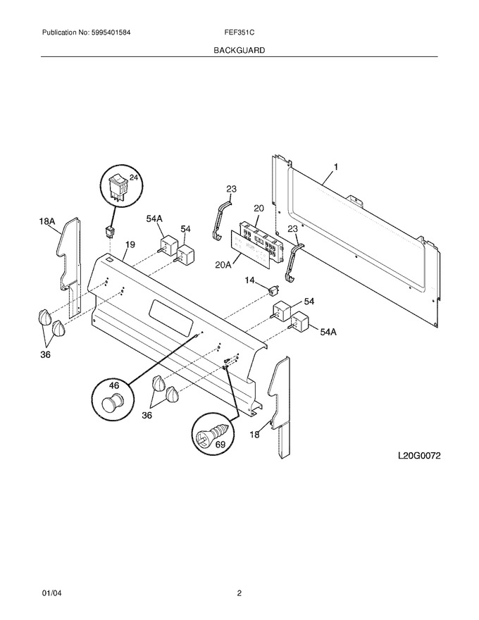 Diagram for FEF351CSA