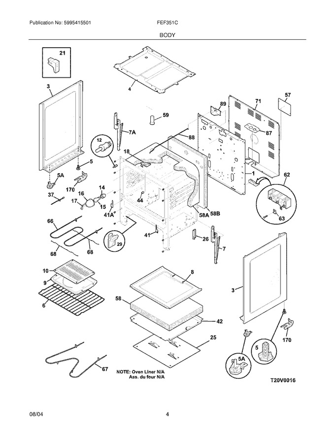 Diagram for FEF351CSC