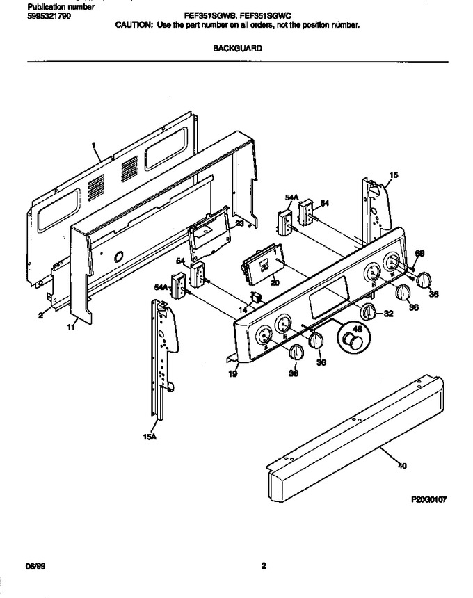 Diagram for FEF351SGWB
