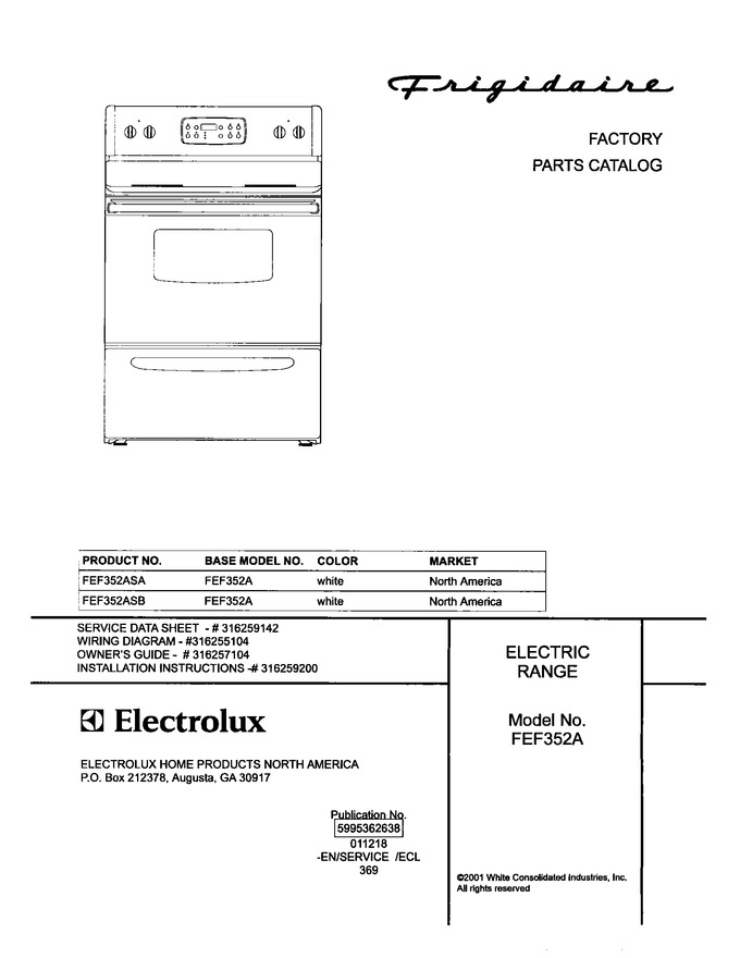 Diagram for FEF352ASB