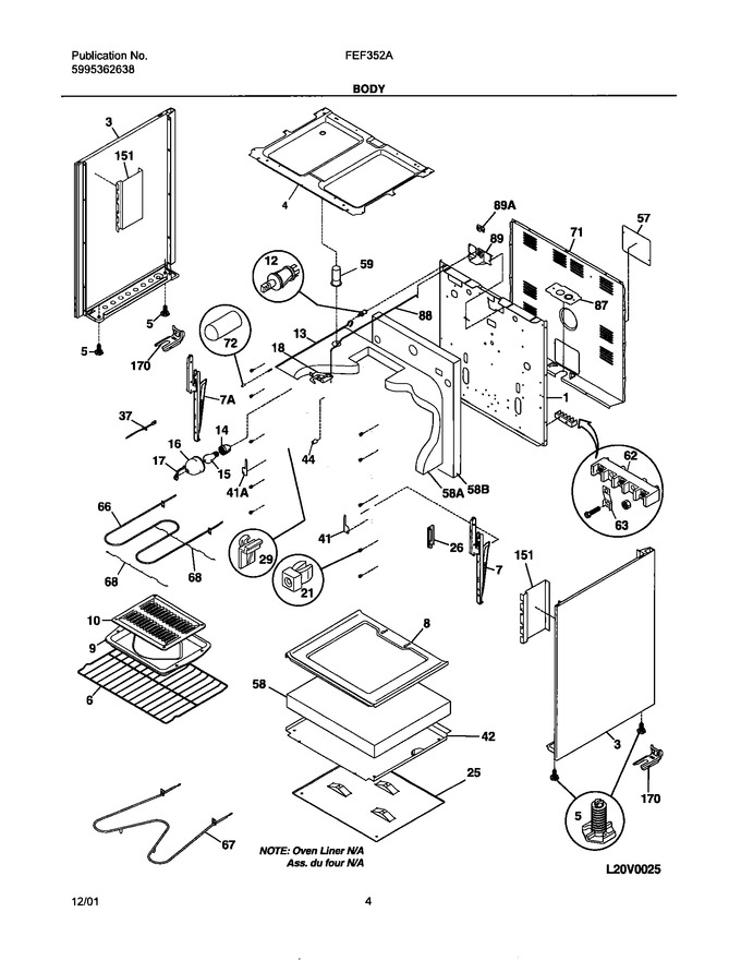 Diagram for FEF352ASB