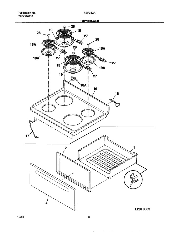 Diagram for FEF352ASB