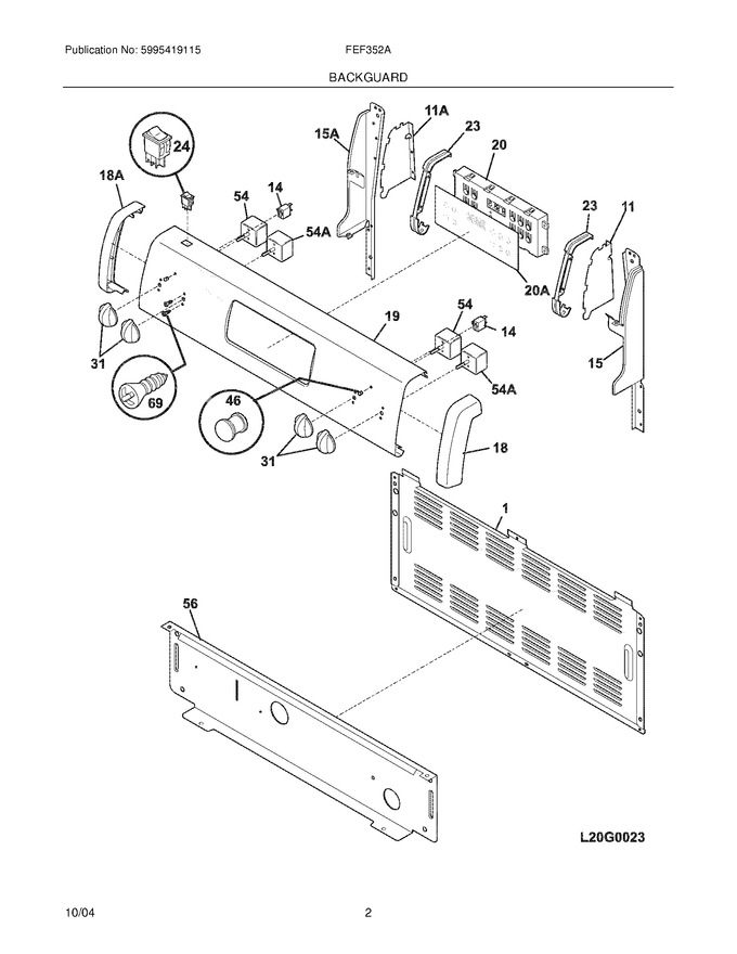 Diagram for FEF352ASH
