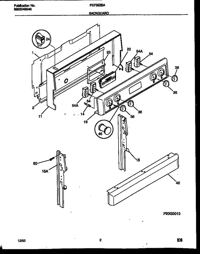 Diagram for FEF352BAWB