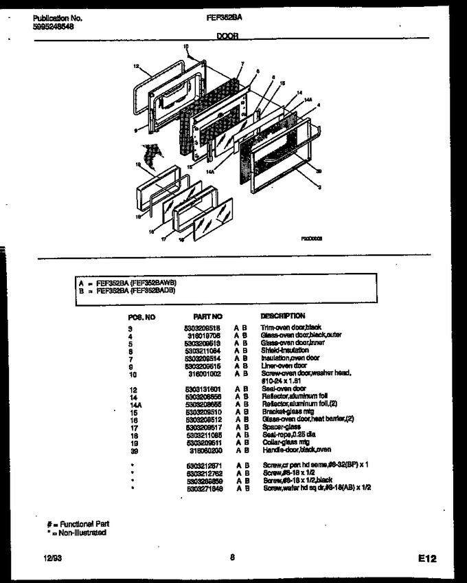 Diagram for FEF352BAWB